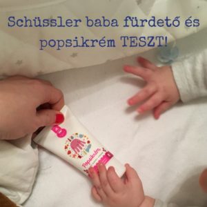 Schüssler sls mentes természetes babafürdető és shea vajas popsikrém teszt
