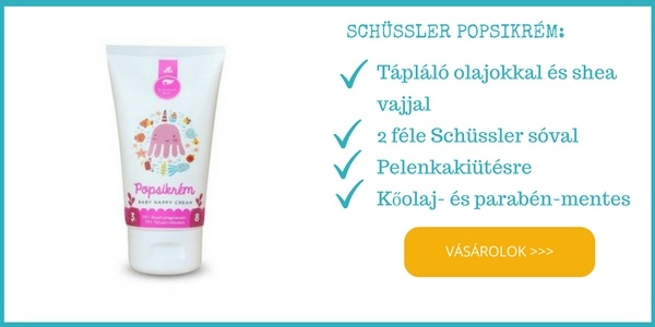 Schüssler shea vajas, természetes popsikrém parabén nélkül