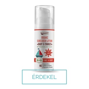 Wooden Sppon SPF50 baba és bio gyerek naptej ekcémásoknak is